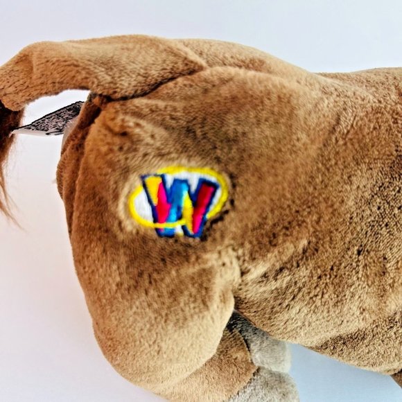 Ganz Webkinz Warthog 12" Stuffed Animal Plush Wild Pig Brown Tan Pumba collectib - Picture 4 of 10